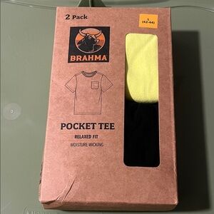 Men’s brahma 2 pack pocket tees
